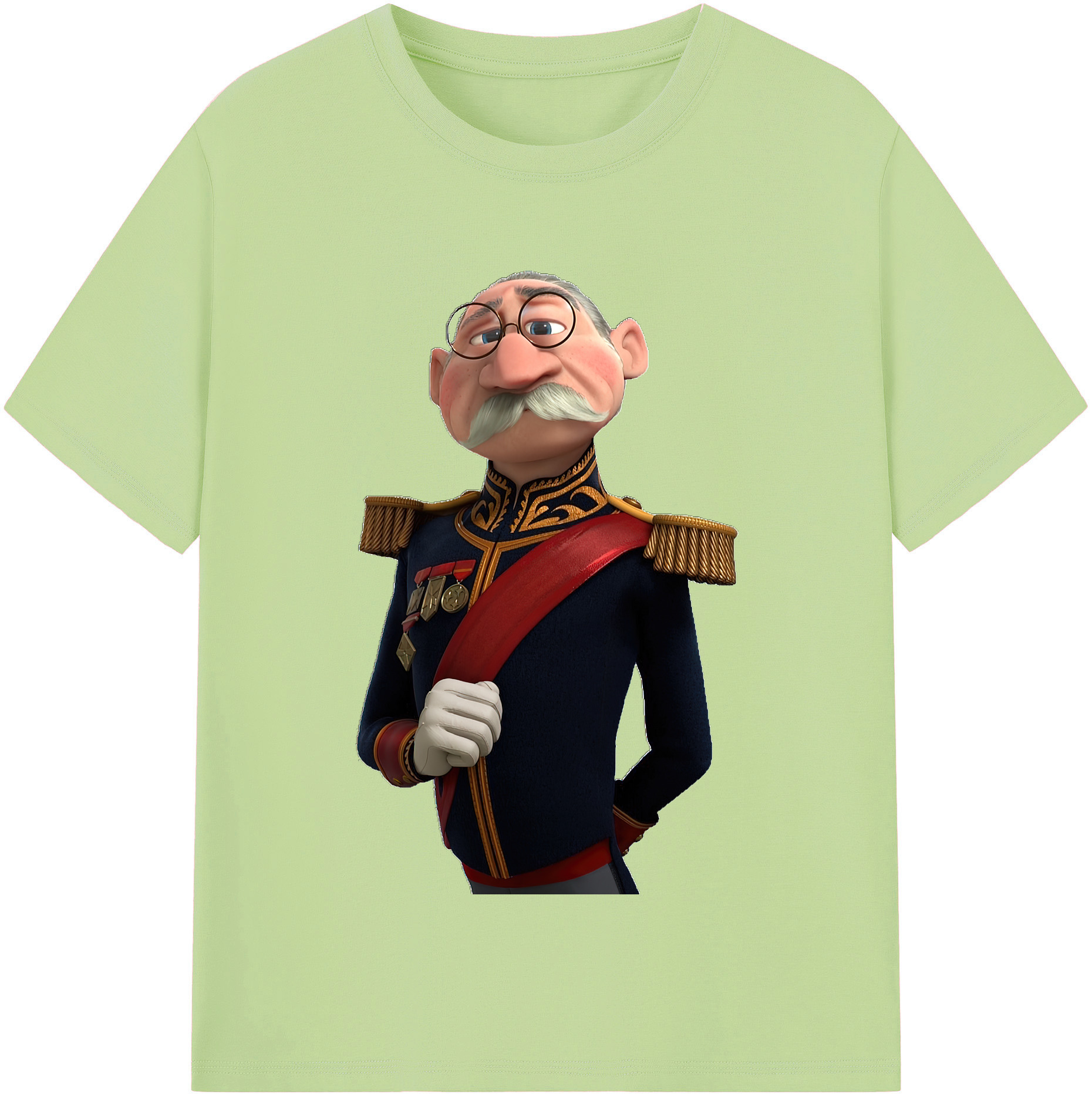 （画像用） アナと雪の女王 アンナ エルサ Frozen Anna Elsa 綿100％半袖Tシャツ（フロントプリント）